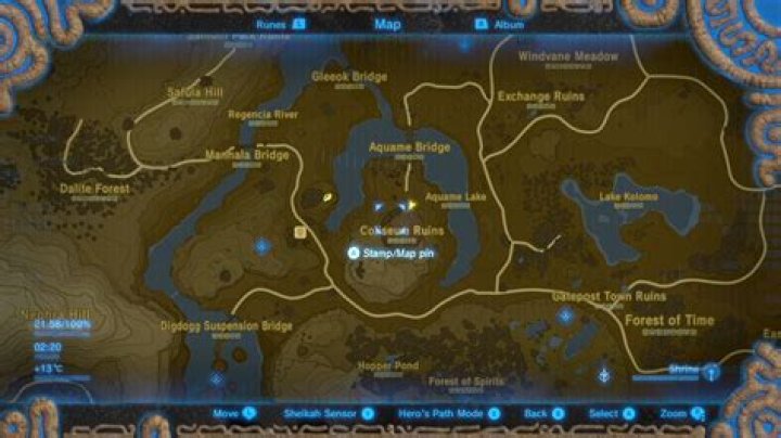 Zelda BotW Phantom Armor Location